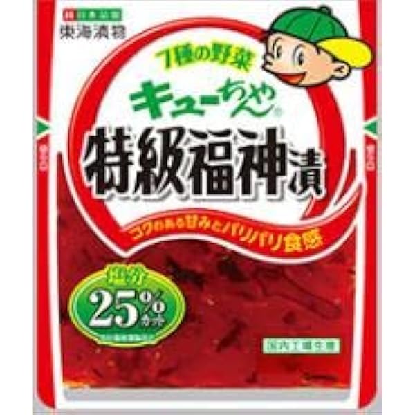 Amazon.co.jp: 東海漬物 きゅうりのキューちゃん 90g×5パック 名倉商事